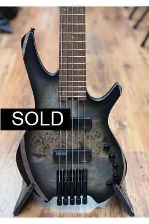 Cort Space 5 String Star Dust Black Cort Space 5 String Star Dust Black